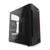Kompiuterio korpusas KRUX Astro Cube Black – kubo dizainas, micro ATX/mini‑ITX, šoninis langas