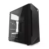 Kompiuterio korpusas KRUX Astro Cube Black – kubo dizainas, micro ATX/mini‑ITX, šoninis langas