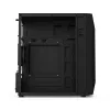 Kompiuterio korpusas KRUX Astro Cube Black – kubo dizainas, micro ATX/mini‑ITX, šoninis langas