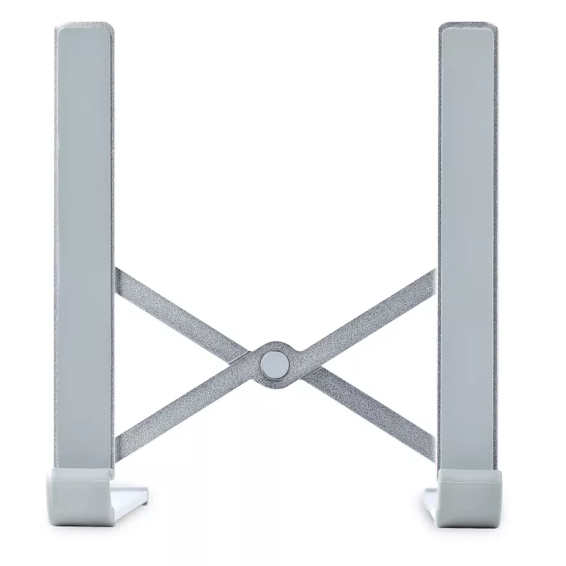 StarTech.com Sulankstomas nešiojamojo kompiuterio stovas, aukščio reguliavimas, ergonomiškas, ventiliuojamas aliuminio rėmas, laiko iki 10 kg, pakreipiamas, sulankstomas dizainas