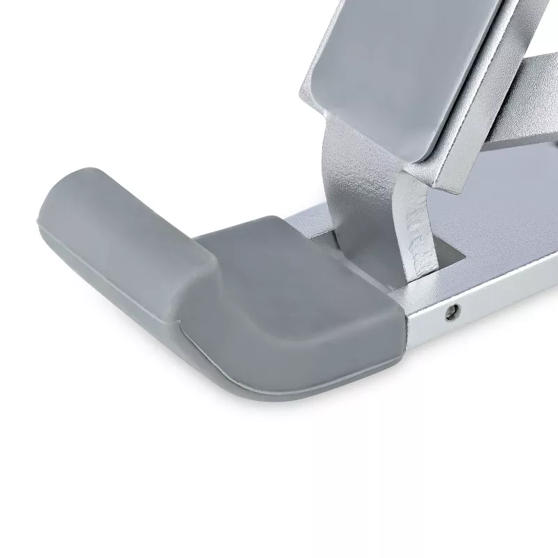StarTech.com Sulankstomas nešiojamojo kompiuterio stovas, aukščio reguliavimas, ergonomiškas, ventiliuojamas aliuminio rėmas, laiko iki 10 kg, pakreipiamas, sulankstomas dizainas