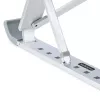 StarTech.com Sulankstomas nešiojamojo kompiuterio stovas, aukščio reguliavimas, ergonomiškas, ventiliuojamas aliuminio rėmas, laiko iki 10 kg, pakreipiamas, sulankstomas dizainas