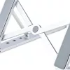 StarTech.com Sulankstomas nešiojamojo kompiuterio stovas, aukščio reguliavimas, ergonomiškas, ventiliuojamas aliuminio rėmas, laiko iki 10 kg, pakreipiamas, sulankstomas dizainas