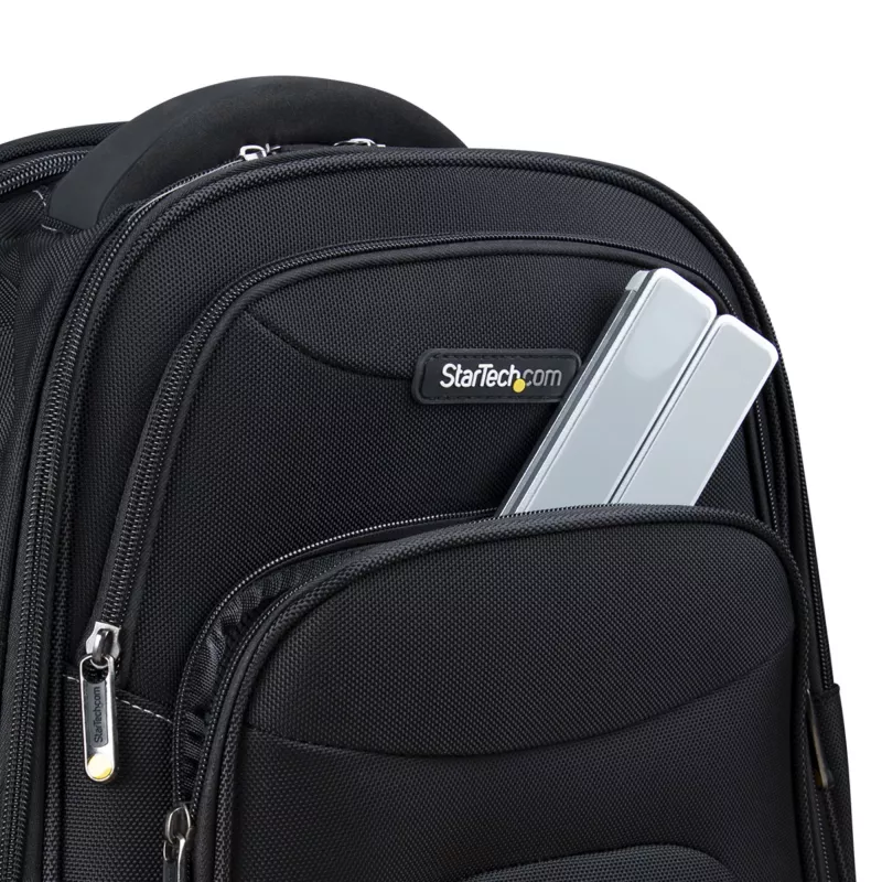 StarTech.com Sulankstomas nešiojamojo kompiuterio stovas, aukščio reguliavimas, ergonomiškas, ventiliuojamas aliuminio rėmas, laiko iki 10 kg, pakreipiamas, sulankstomas dizainas