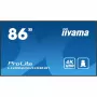 iiyama LH8665UHSB-B1 vaizdo ekranas 86 colių LED 4K Ultra HD 800 cd/m² su Android 11 ir Wi-Fi