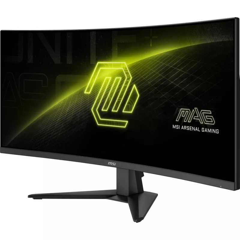 Monitorius MSI MAG 346CQ 86,4 cm (34 colių) 3440 x 1440 pikselių UltraWide Dual Quad HD LCD juodas