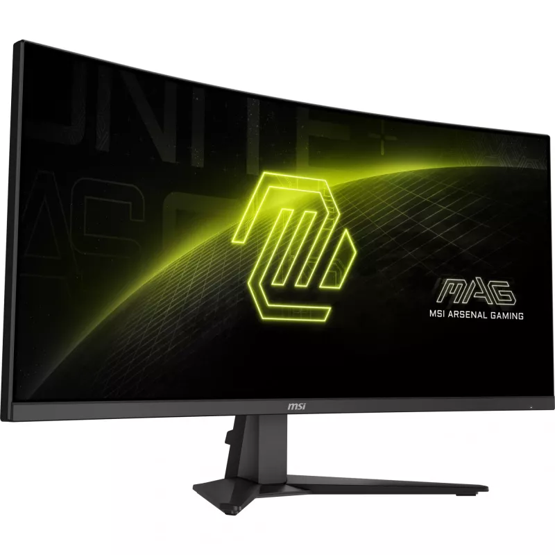 Monitorius MSI MAG 346CQ 86,4 cm (34 colių) 3440 x 1440 pikselių UltraWide Dual Quad HD LCD juodas