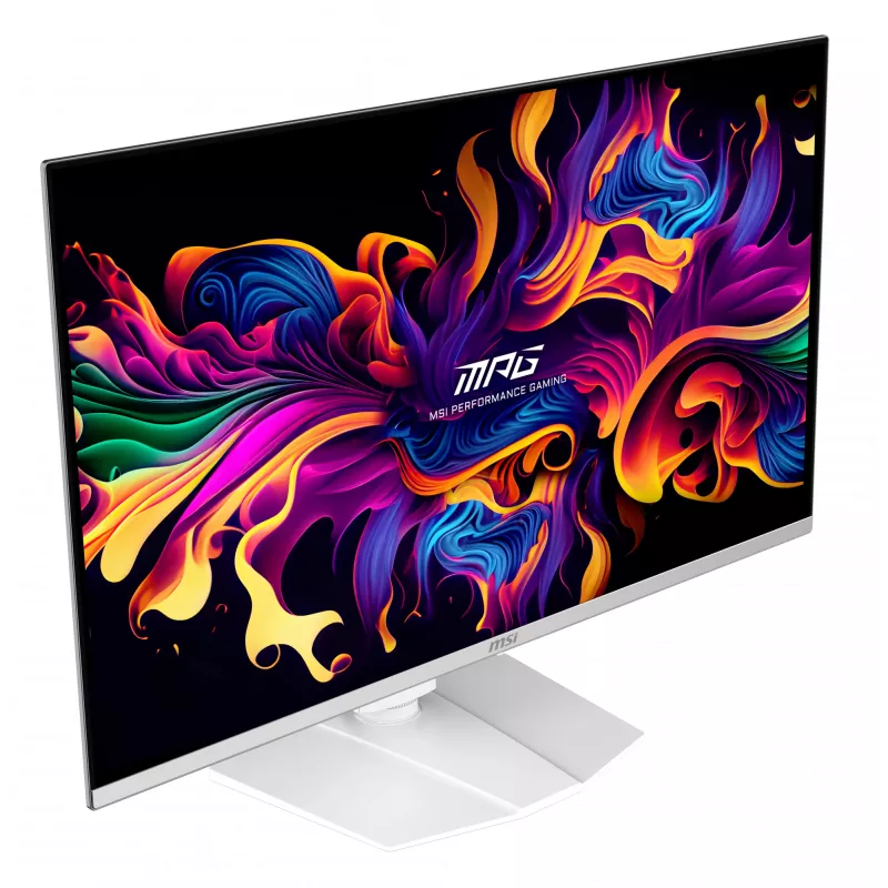 Monitorius MSI MPG 321URXW QD-OLED 80 cm (31,5 colio) 4K Ultra HD baltas