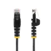 StarTech.com 2 m CAT6 laidas – plonas – su apsaugotais RJ45 jungtimis – juodas