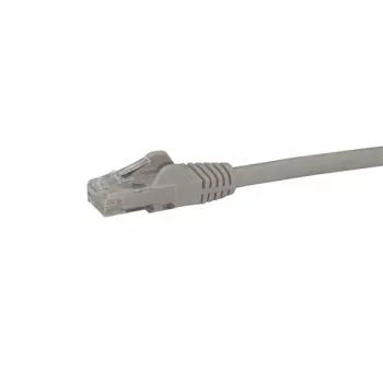StarTech.com 10m CAT6 Ethernet kabelis - pilkas CAT 6 Gigabit Ethernet laidas - 250MHz 100W PoE RJ45 UTP tinklo/jungiamasis laidas su apsauga nuo užkabinimo ir įtempimo mažinimu, individualiai išbandytas