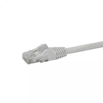 StarTech.com 10m CAT6 Ethernet kabelis - baltas CAT 6 Gigabit Ethernet laidas - 250MHz 100W PoE RJ45 UTP tinklo/jungiamasis laidas be užkablių su įtempimo mažinimu, individualiai išbandytas