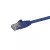 StarTech.com 50 cm CAT6 Ethernet kabelis mėlynas – CAT 6 Gigabit Ethernet laidas – 250 MHz 100W PoE RJ45 UTP tinklo/jungiamasis laidas be užkabos su įtempimo mažinimu, individualiai išbandytas