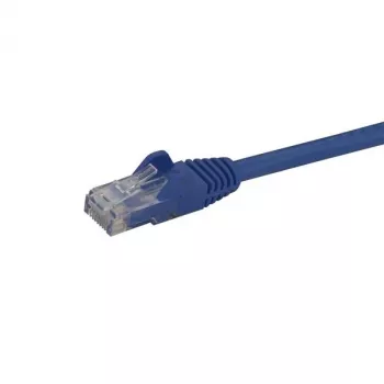 StarTech.com 50 cm CAT6 Ethernet kabelis mėlynas – CAT 6 Gigabit Ethernet laidas – 250 MHz 100W PoE RJ45 UTP tinklo/jungiamasis laidas be užkabos su įtempimo mažinimu, individualiai išbandytas