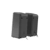 GENESIS Helium 100 BT RGB garsiakalbiai 10 W PC/Nešiojamam kompiuteriui Juoda, Sidabrinė 2.0 kanalai Bluetooth