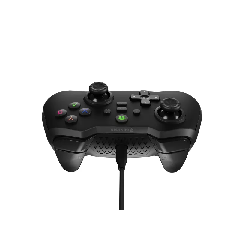 GENESIS Mangan 300 Black USB žaidimų pultas Analoginis / Skaitmeninis Android, Nintendo Switch, PC