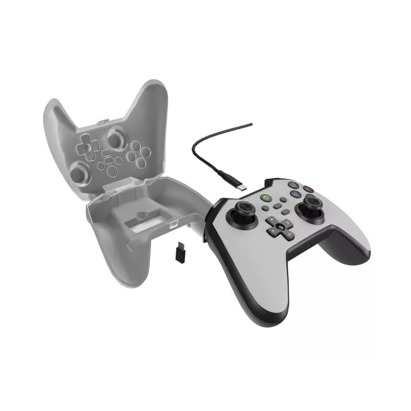 GENESIS Mangan 300 Baltas USB žaidimų pultas Analoginis / Skaitmeninis Android, Nintendo Switch, PC