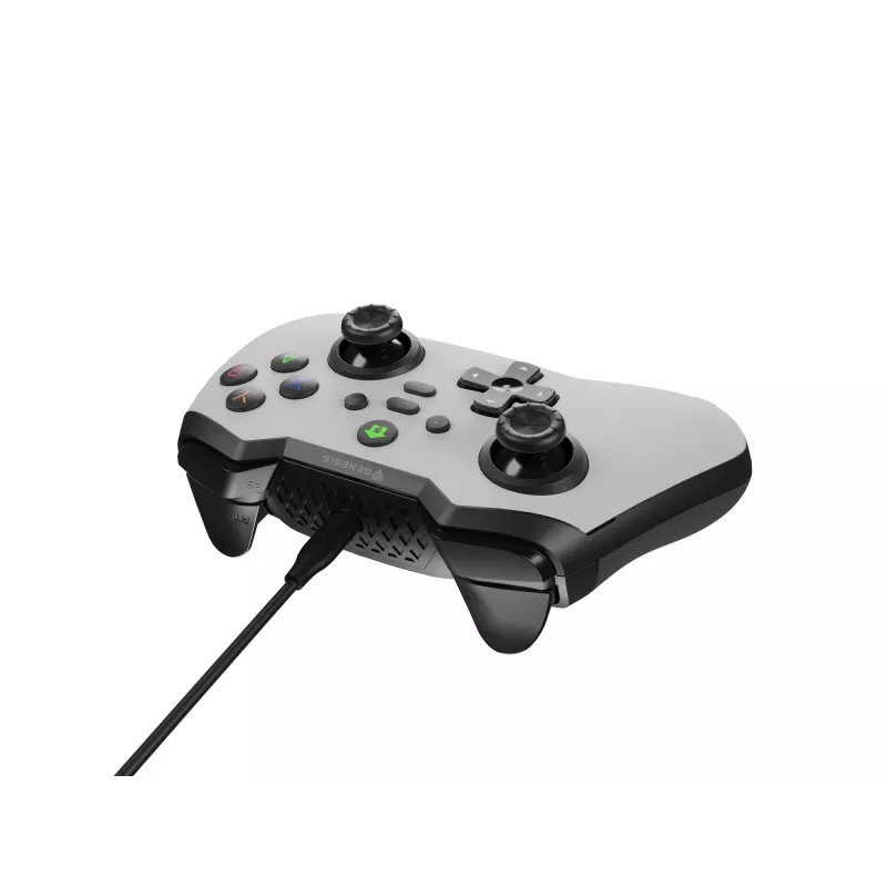 GENESIS Mangan 300 Baltas USB žaidimų pultas Analoginis / Skaitmeninis Android, Nintendo Switch, PC