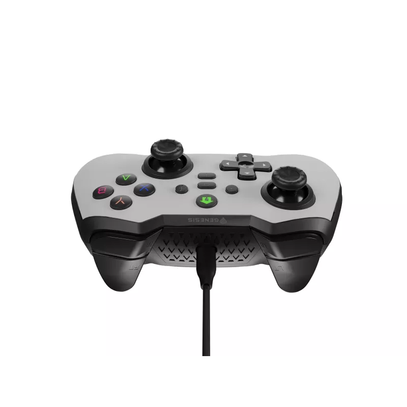 GENESIS Mangan 300 Baltas USB žaidimų pultas Analoginis / Skaitmeninis Android, Nintendo Switch, PC