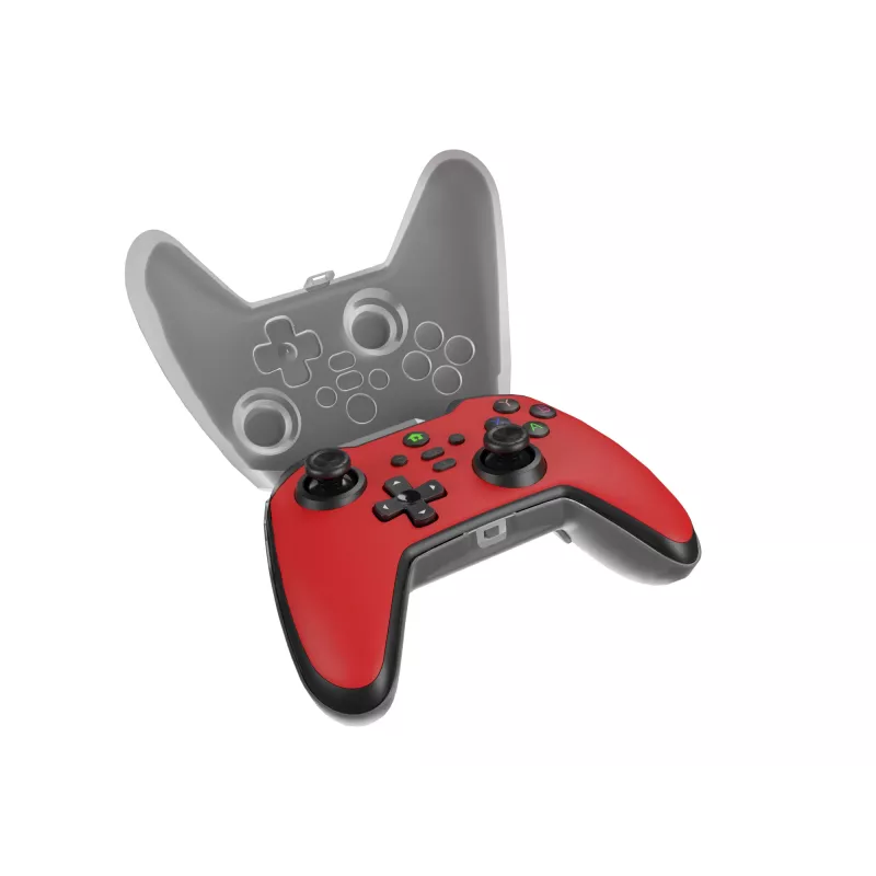 GENESIS Mangan 300 Raudonas USB žaidimų pultas Analoginis / Skaitmeninis Android, Nintendo Switch, PC