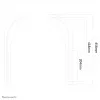 Neomounts NS-SB100 Sonos garsiakalbio laikiklis – iki 15 kg – montavimas prie ekrano