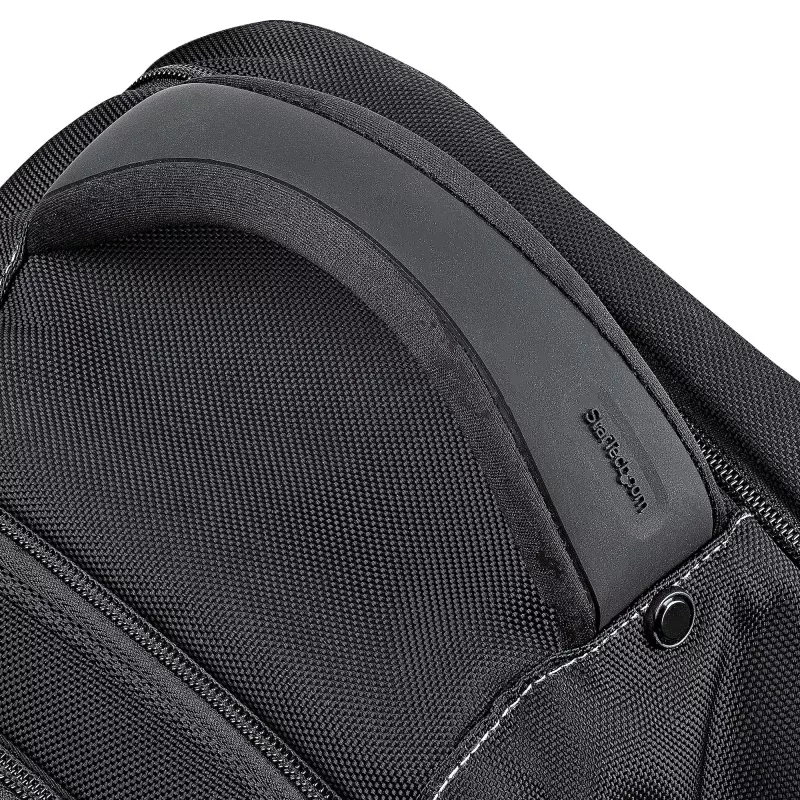 StarTech.com 15.6 col. nešiojamojo kompiuterio kuprinė su išimamu aksesuarų organizatoriumi – profesionali IT kuprinė darbui / kelionėms / kasdienai – ergonomiškas kompiuterio krepšys – patvarus balistinis nailonas – kišenės nešiojamam kompiuteriui ir pla
