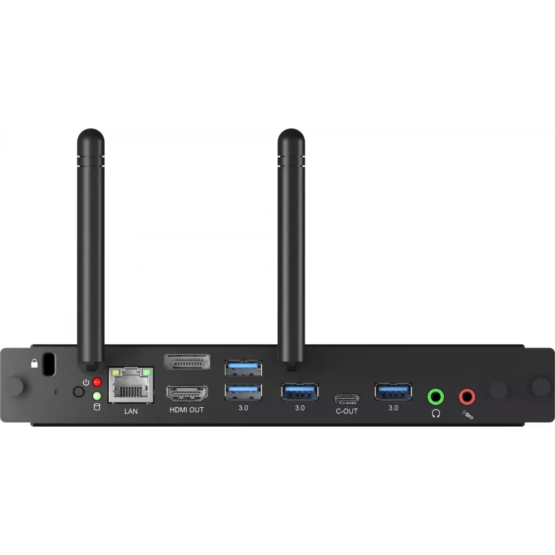 iiyama OPC51204BC-1 mini kompiuteris Intel® Core™ i5-12450H 8 GB DDR4 256 GB SSD Windows 11 IoT Enterprise juodas