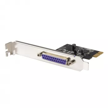 StarTech.com 1 prievado lygiagreti PCIe kortelė – PCI Express į lygiagretų DB25 adapterį – LPT valdiklis spausdintuvams, skaitytuvams ir braižytuvams – SPP/ECP – standartinis/žemo profilio