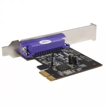 StarTech.com 1 prievado lygiagreti PCIe kortelė – PCI Express į lygiagretų DB25 adapterį – LPT valdiklis spausdintuvams, skaitytuvams ir braižytuvams – SPP/ECP – standartinis/žemo profilio