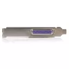 StarTech.com 1 prievado lygiagreti PCIe kortelė – PCI Express į lygiagretų DB25 adapterį – LPT valdiklis spausdintuvams, skaitytuvams ir braižytuvams – SPP/ECP – standartinis/žemo profilio