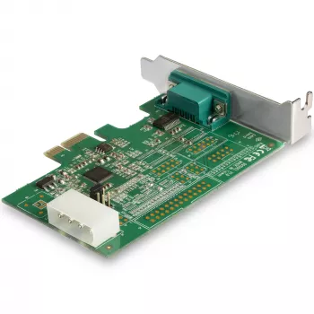 StarTech.com 1 prievado PCI Express RS232 nuosekliojo prievado adapterio kortelė - PCIe RS232 valdiklis - PCIe į nuoseklųjį DB9 - 16950 UART - žemo profilio plėtimosi kortelė - Windows ir Linux