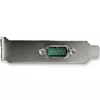 StarTech.com 1 prievado PCI Express RS232 nuosekliojo prievado adapterio kortelė - PCIe RS232 valdiklis - PCIe į nuoseklųjį DB9 - 16950 UART - žemo profilio plėtimosi kortelė - Windows ir Linux