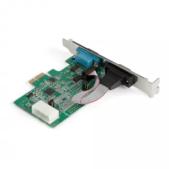 StarTech.com 2 prievadų PCI Express RS232 nuosekliojo ryšio adapterio kortelė - PCIe RS232 valdiklis - PCIe į dvigubą nuoseklųjį DB9 - 16950 UART - plėtinio kortelė - Windows ir Linux