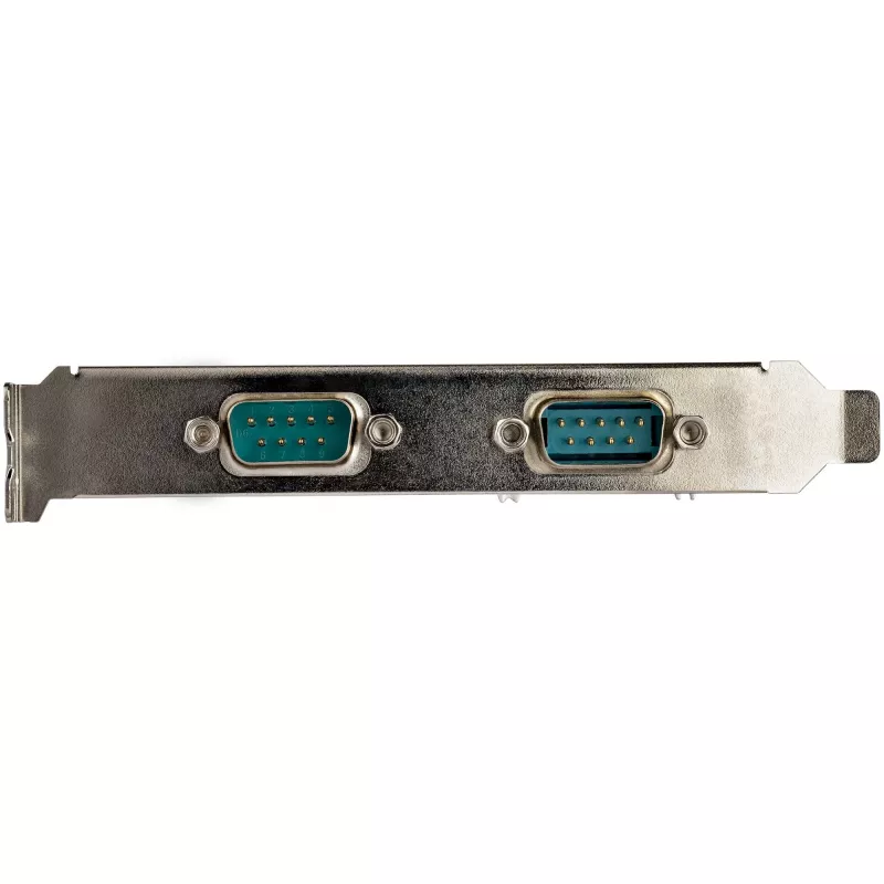 StarTech.com 2 prievadų PCI Express RS232 nuosekliojo ryšio adapterio kortelė - PCIe RS232 valdiklis - PCIe į dvigubą nuoseklųjį DB9 - 16950 UART - plėtinio kortelė - Windows ir Linux
