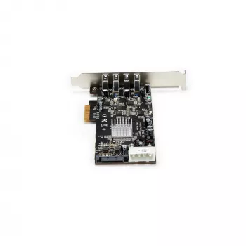 StarTech.com 4 prievadų USB 3.0 PCIe kortelė su 4 atskirais 5 Gbps kanalais (USB 3.1 Gen 1) - UASP - SATA / LP4 maitinimas - PCI Express adapterio kortelė