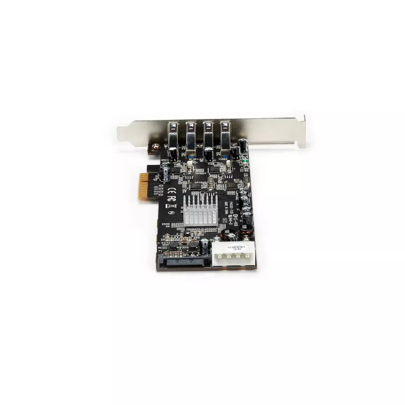 StarTech.com PEXUSB3S44V – PCIe plokštė su 4 USB 3.0 prievadais ir atskirais 5 Gbps kanalais