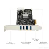 StarTech.com PEXUSB3S44V – PCIe plokštė su 4 USB 3.0 prievadais ir atskirais 5 Gbps kanalais