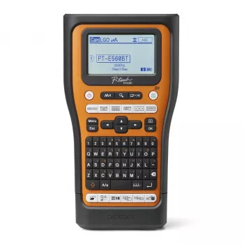 Brother PT-E560BTSP etikečių spausdintuvas Terminis perdavimas 180 x 180 DPI 30 mm/s Laidinis ir belaidis HSE/TZe Bluetooth QWERTY