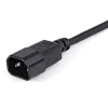 StarTech.com 1 m ilginimo laidas C14 į C13, 10A 125V, 18AWG, kompiuterio maitinimo laidas