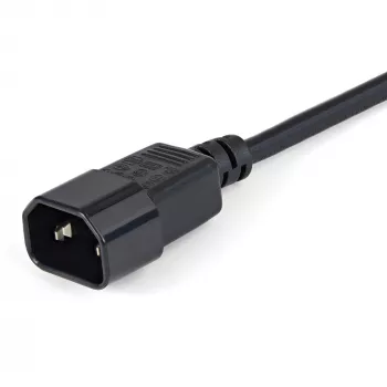 StarTech.com 1 m ilginimo laidas C14 į C13, 10A 125V, 18AWG, kompiuterio maitinimo laidas