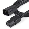 StarTech.com 1 m ilginimo laidas C14 į C13, 10A 125V, 18AWG, kompiuterio maitinimo laidas