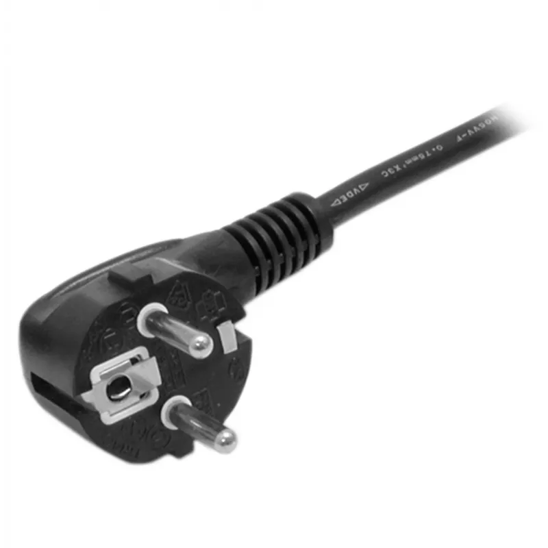 StarTech.com 2 m maitinimo laidas, EU Schuko į C13, 250V 10A, juodas