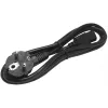 StarTech.com 2 m maitinimo laidas, EU Schuko į C13, 250V 10A, juodas