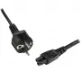 StarTech.com 1 m maitinimo laidas nešiojamam kompiuteriui, EU Schuko į C5, 2,5 A 250 V, 18 AWG