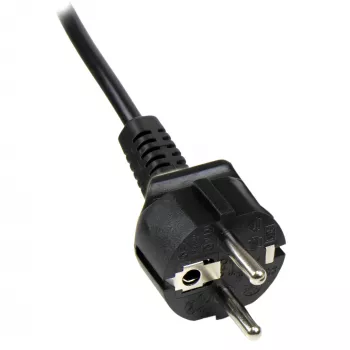 StarTech.com 1 m maitinimo laidas nešiojamam kompiuteriui, EU Schuko į C5, 2,5 A 250 V, 18 AWG