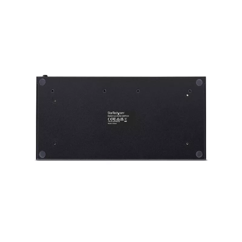 StarTech.com 8 prievadų DisplayPort KVM jungiklis su 1U stovo montavimo rinkiniu, 4K 60Hz DP 1.2, mygtukų ir sparčiųjų klavišų perjungimu, 4 prievadų USB šakotuvu, nepriklausomas nuo OS, TAA atitinka