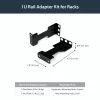 StarTech.com Rail Depth Adapter Kit – 1U gylio adapterio rinkinys serverio stovams