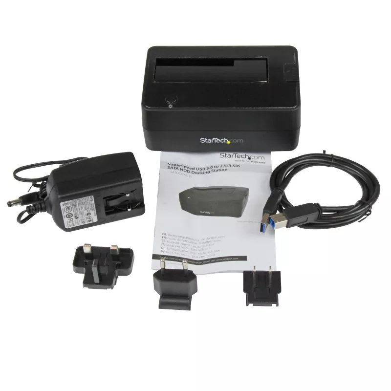 StarTech.com SATDOCKU3S USB 3.0 SATA kietojo disko dokų stotelė