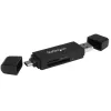 StarTech.com USB 3.0 atminties kortelių skaitytuvas / rašytuvas SD ir microSD kortelėms – USB-C ir USB-A