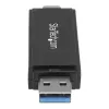 StarTech.com USB 3.0 atminties kortelių skaitytuvas / rašytuvas SD ir microSD kortelėms – USB-C ir USB-A