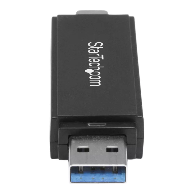 StarTech.com USB 3.0 atminties kortelių skaitytuvas / rašytuvas SD ir microSD kortelėms – USB-C ir USB-A